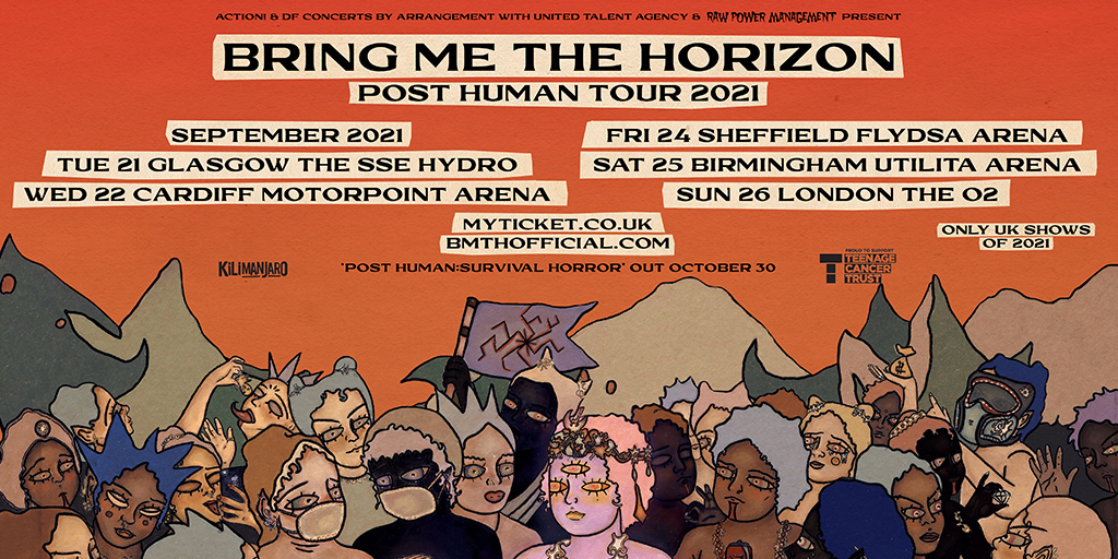 Bring Me The Horizon Announce Post Human Uk Arena Tour How To Buy Tickets Stereoboard